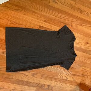 T shirt Dress, grey, chest pocket, brand- paraphrase